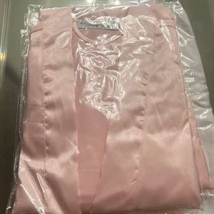 Blush satin bridesmaids robes. Bought from Etsy never worn or opened